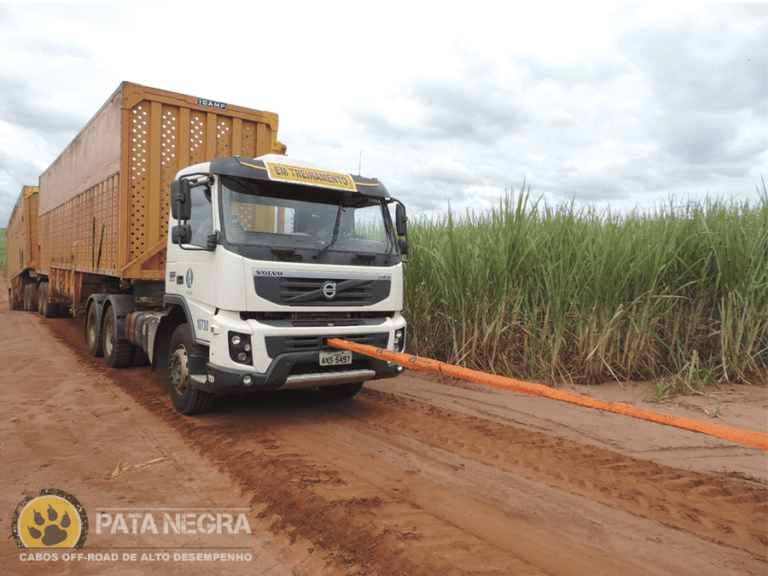 Cabo Pata Negra HMPE para Reboque Pesado